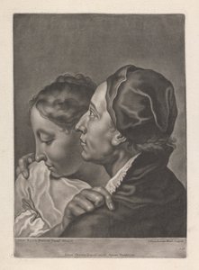 صورة لرجل وامرأة بواسطة Johann Lorenz Haid