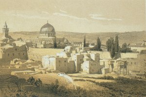بيت المقدس. النقش من قبل Bernatz et alii - Steinkopk JF Editors