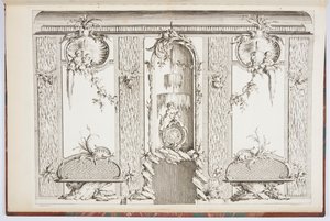 تصميم لشاشة بواسطة Johann Michael Hoppenhaupt II
