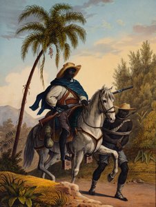 كابتن الغابة مع سجين ، 1827-1835