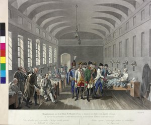الزيارة في المستشفى الميداني في لوجوج 1789
