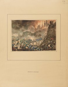 اقتحام فيينا في Stubentor من قبل الجيش الفرنسي في عام 1809