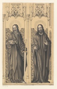 القديس ماثيو وجيمس أعمال من مجموعة الأخوين Boisserée (عنوان المسلسل) Galerie des Frères Boisseree (عنوان المسلسل)