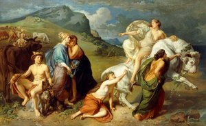 أوروبا، بواسطة يوهان بول أدولف كيسلينج