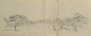 Josefstädter Glacis mit Palais Trautson بواسطة يوهان بيتر كرافت