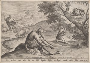ظهور الله لموسى 1585.