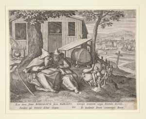 القديسين روموالد ومارينوس (من Oraculum Anachoreticum ، 20)