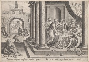 طاعون الضفادع حوالي عام 1585.