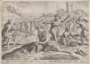قائد فرقة الفرعون الذي يضرب بني إسرائيل حوالي عام 1585.