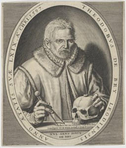 صورة تيودور دي بري 1528-1598 ، كاليفورنيا. 1597.