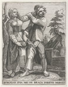 Strijd om de broek سألتزم بنفسي بملابس زوجي الثابتة (العنوان على الشيء) الشعارات العلمانية ، 1596 (عنوان السلسلة)