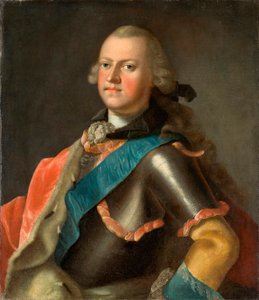 الدوق إرنست فريدريش الثالث كارل دوق ساكسونيا-هيلدبرغهاوزن (1727-1780) بواسطة يوهان فالنتين تيشبين