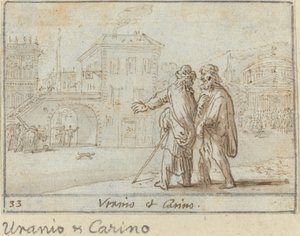 أورانيو وكارينو ، 1640. بواسطة يوهان فيلهلم باور
