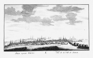 عرض تومسك ، كاليفورنيا 1735