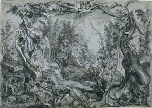 القديس ديكولوس والخنزير ، 1747-1748.
