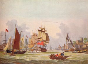 التايمز في لايمهاوس ، c1780