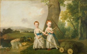 الأطفال بلانت ، c.1766-80 بواسطة يوهان جوزيف زوفاني