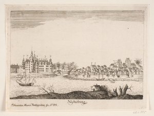 قلعة Nykøbing ، فالستر بواسطة Johanna Maria Pontoppidan