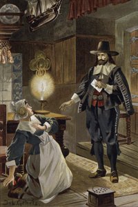 رسم توضيحي للهولندي الطائر، أو Der Fliegende Hollander (ليثو ملون) بواسطة يوهانس (بعد) غيرتس