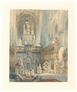كيركينتيريور بواسطة Johannes Bosboom (signed by artist)