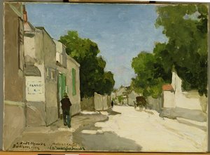 منزل الدخن في باربيزون ، 1900