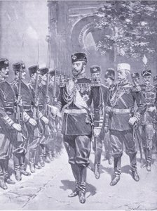 جلالة الإمبراطور القيصر ، توضيح من تاريخ كاسيل للحرب الروسية اليابانية المجلد 1 ، c.1900