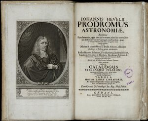 جمع يوهانس هيفيليوس الفلكي ، 1690