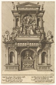 Cœnotaphiorum 27 ، 1563. المؤلفون: Johannes van Doetecum I ، Lucas van Doetecum. بواسطة يوهانس ولوكاس فان دويتكوم