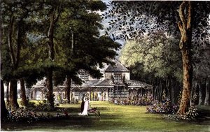 كوخ الأميرة إليزابيث ، أولد وندسور ، من "مستودع الفنون" لـ آر أكرمان (1764-1834)