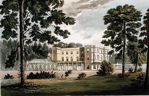 سانت مارغريت ، تويكنهام ، من "مستودع الفنون" لأكرمان ، نُشر عام 1826 (لون ليثو) (انظر أيضًا 181149)
