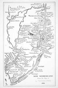 Colonial America: the Dutch Colony of New Netherland (litho) بواسطة جون (بعد) فاندربانك