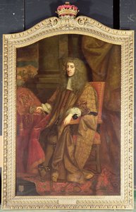 أنتوني أشلي كوبر. إيرل شافتسبري الأول في أردية اللورد تشانسيلور ، حوالي 1672 (زيت على قماش) بواسطة John (Attr. To) Greenhill
