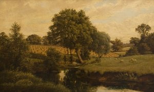 Finham Brook قرب كوفنتري ، 1888 بواسطة جون أندرسون