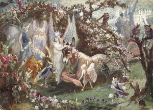 Titania and Bottom from William Shakespeare "s" A Midsummer-Night "s Dream"،