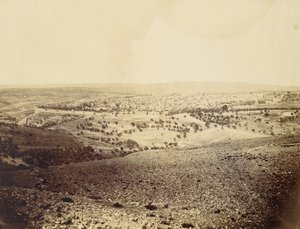 القدس ، 1860.