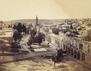 القدس ، محكمة جامع عمر ، 1857.