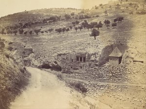 قبر أبشالوم وزكريا وسانت جيمس ، ستينيات القرن التاسع عشر.