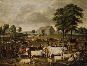 معرض بنسلفانيا الريفي ، 1824 بواسطة جون ارشيبالد وودسايد