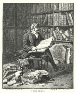 A Rare Edition (engraving) بواسطة جون آرثر لوماكس