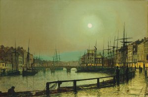 ميناء مونليت ، 1883 بواسطة جون اتكينسون جريمساو
