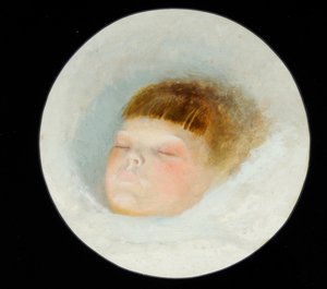 Head of Gertrude Grimshaw بواسطة جون اتكينسون جريمساو