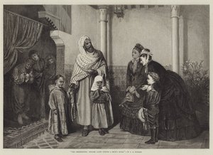 العرض التقديمي ، سيدات إنجليزيات يزرن بيت مور بواسطة جون باجنولد برجس