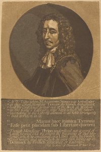 ألجيرنون سيدني بواسطة جون بابتيست جاكسون بعد Justus van Verus