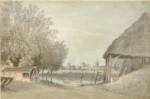 فيري هينكسي ، بالقرب من أكسفورد ، 15 يونيو 1789 بواسطة John Baptist Malchair