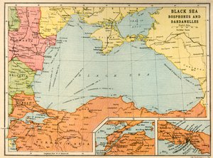 البحر الأسود: البوسفور والدردنيل ، c1914 ، c1920.