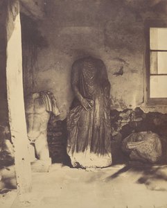 بدون عنوان [منحوتات رومانية ، متحف شرشال] ، 1856. بواسطة جون بيسلي غرين