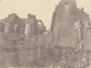 الكرنك ، قاعة الأعمدة ، الجدار الشمالي ، الوجه الخارجي ، رقم 1 مكرر بواسطة جون بيسلي غرين