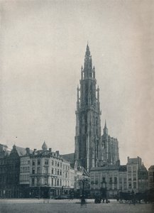 كاتدرائية السيدة العذراء ، أنتويرب ، بلجيكا ، c1900 1914-1915