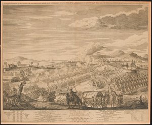 ؟ تمثيل للمعركة على Drunmossie [كذا] مور بالقرب من Culloden ، 16 أبريل 1746 بواسطة جون بولز