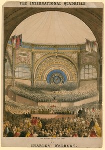 The Quadrille International by Charles D&39;Albert ، يوم الافتتاح ، 1 مايو 1862 بواسطة جون براندارد